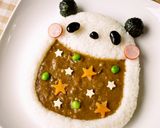 にっこり!カレー食べちゃうぞ♪デコカレー作り方7写真