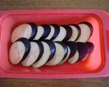 ルクエで★博多屋台の味なすのチーズ蒸し？作り方1写真