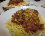 ミンチ無のお野菜ボロネーゼ風パスタ♪作り方6写真