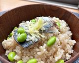 【簡単夕食】冷凍骨抜きサバの炊込みごはん作り方6写真