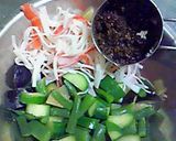 夏野菜サラダ風ごま和え!作り方3写真