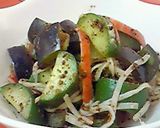 夏野菜サラダ風ごま和え!作り方4写真