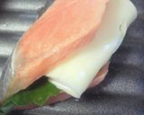 お弁当☆鮭の大葉チーズはさみ作り方1写真