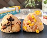 ふりふりおにぎり『とりめし・塩昆布・コーン』作り方9写真