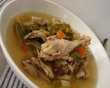 舞茸た～ぷり♪手羽元と野菜のスープ作り方4写真