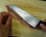基本★さんまの刺身　さばき方（おろし方）作り方11写真