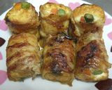 ☆厚揚げの豚肉野菜巻き☆作り方9写真