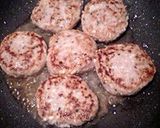 簡単！鶏ミンチで和風（つくね）ハンバーグ作り方4写真