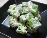 簡単！オクラとたらこde副菜作り方4写真