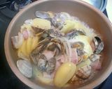 あさりとじゃがいものワイン蒸し作り方3写真