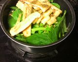 うすあげと小松菜の炊いたん作り方1写真