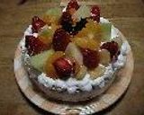 フルーツいっぱいのクリスマスケーキ☆作り方9写真