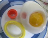 ☆簡単☆　キャラ弁　ゆで卵ではなかっぱ作り方1写真