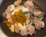 ⭐︎簡単!⭐︎鶏肉のカレーヨーグルト煮込み作り方5写真