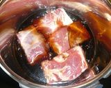 豚バラ肉のピリ辛煮込み作り方1写真