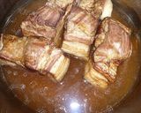 豚バラ肉のピリ辛煮込み作り方2写真