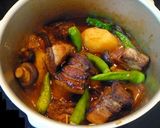 豚バラ肉のピリ辛煮込み作り方7写真