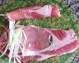 ネギ肉巻の塩昆布炒め作り方2写真