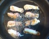 ネギ肉巻の塩昆布炒め作り方5写真
