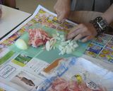 誰でも食べられるキムチチャーハン作り方1写真