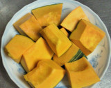 お疲れに♬レーズン＆木の実のかぼちゃ煮作り方1写真