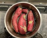 圧力鍋でじっくり蒸し芋作り方8写真