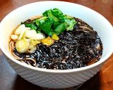 かつお菜と薄揚げの温かい蕎麦　発酵玉葱作り方6写真