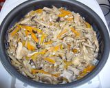 キノコの炊き込みご飯作り方4写真