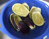 ☆米ナス（べいなす）のグラタン焼き☆作り方1写真