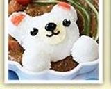 風船しろくま✿デコカレー♬作り方6写真