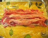 簡単おつまみ・豚肉とザーサイの炒め和え作り方1写真