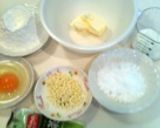 抹茶カップケーキ作り方1写真