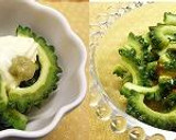ゴーヤの塩茹でを使ったおつまみ２品作り方4写真
