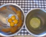 甘みあっさりモカロールケーキ♪作り方1写真