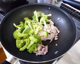 豚とブロッコリーinスイートチリソース作り方4写真