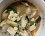 肉無豆腐簡単シーフードすき焼き味野菜炒め作り方15写真