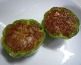 お弁当に☆お花にも見えるピーマンの肉詰め作り方7写真
