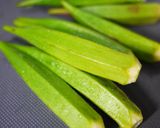 おくらと海苔の梅わさび和え作り方1写真