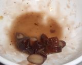煮豆の残りで卵焼き★作り方1写真