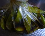 ちょこっとあまった枝豆で　めんつゆ漬け作り方1写真