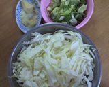 ✿ひき肉キャベツ(u‿u✿)作り方1写真