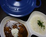 ル・クルーゼ☆ヨーグルトチキンカレー作り方9写真