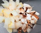 大葉と牛ミンチの春巻き作り方1写真