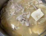 パパさん特性！玉ねぎたっぷりとん汁^^作り方10写真