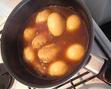 超簡単☆鶏肉と卵のさっぱり酢煮☆作り方2写真