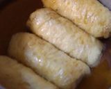 油揚げと茄子の巻き煮作り方5写真