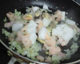 炊飯器で簡単パエリア♪作り方3写真