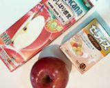 飲むゼリー♪ハートが浮かぶりんごジュレ作り方1写真