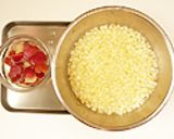 飲むゼリー♪ハートが浮かぶりんごジュレ作り方5写真