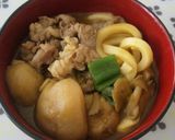 山形の芋煮☆牛肉・醤油味作り方10写真